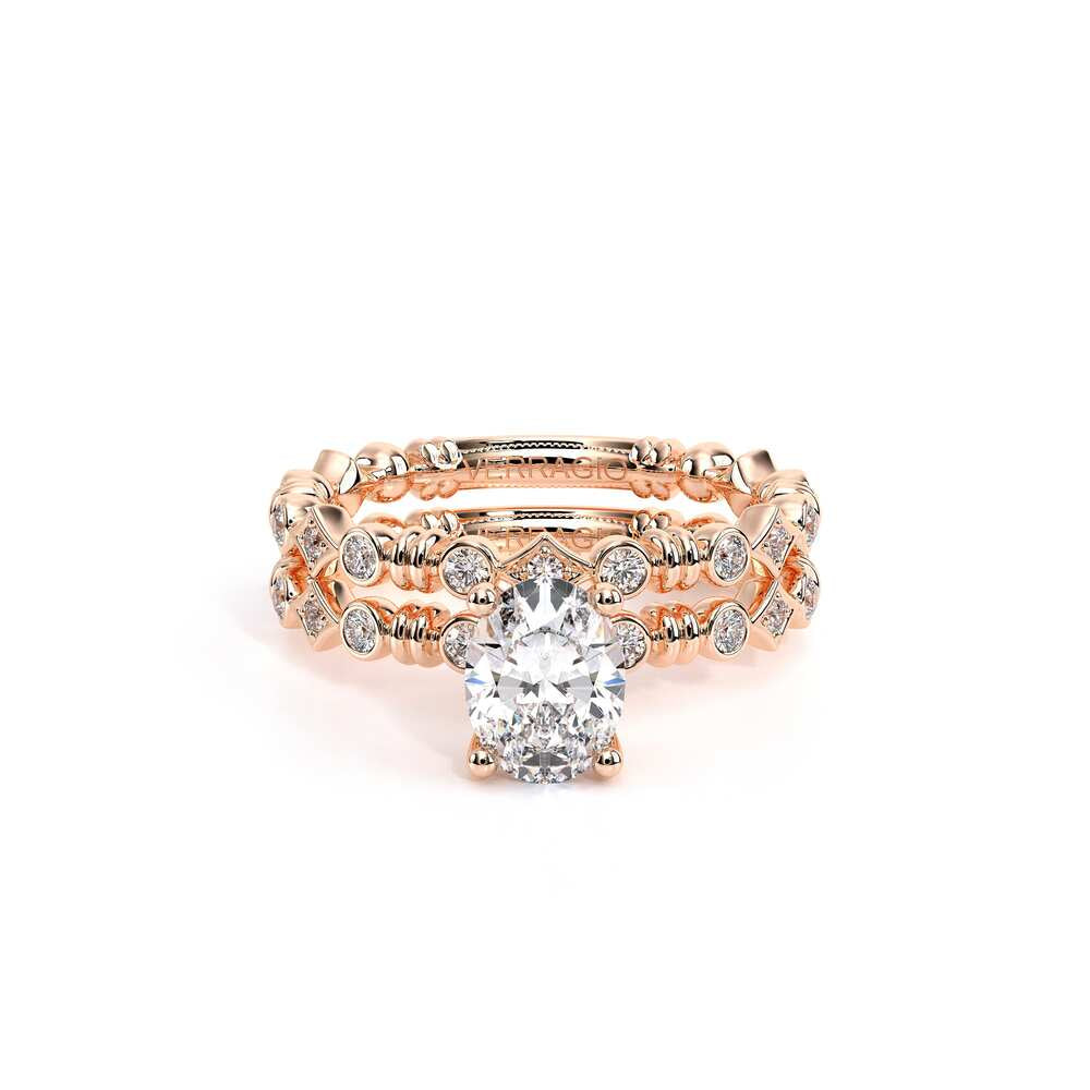 Renaissance-973-Ov-18k Rose Gold Oval