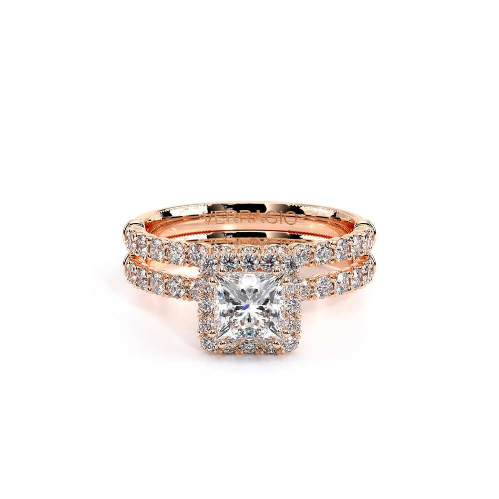 Renaissance-954P18-18K Rose Gold Princess