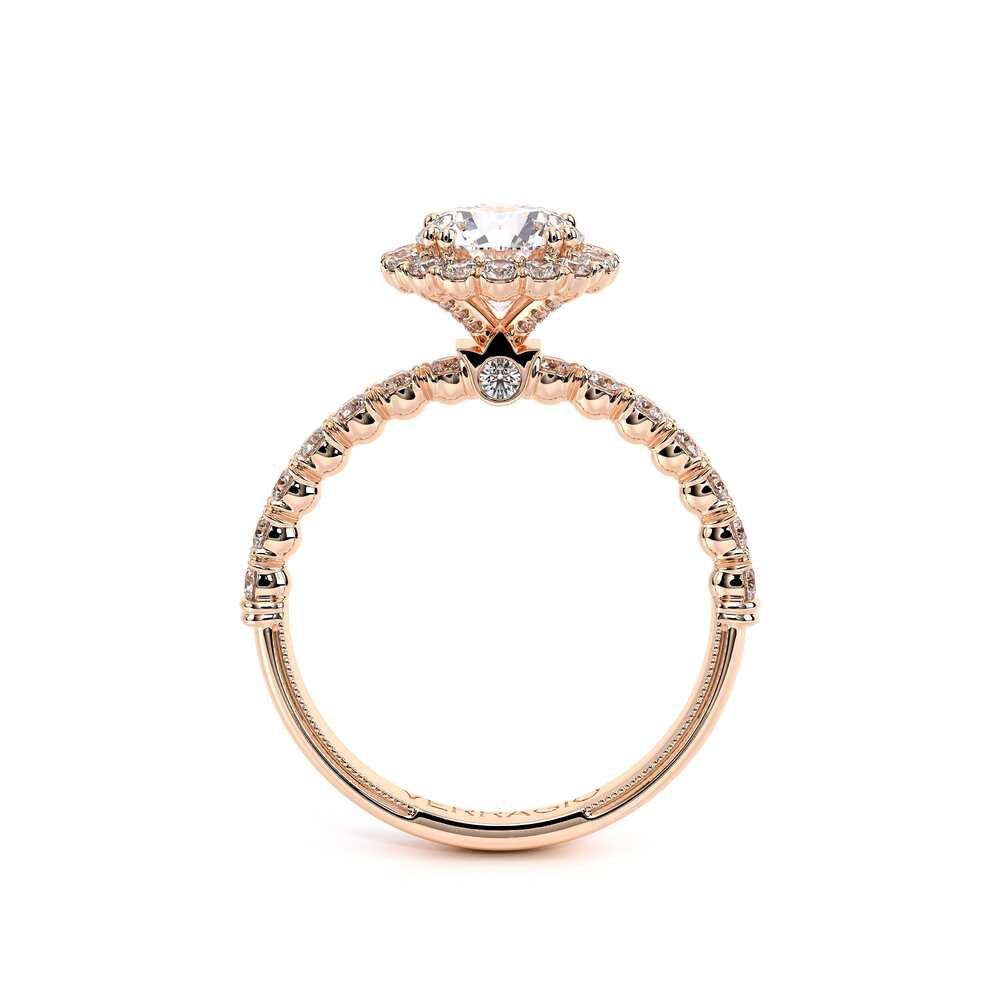Renaissance-954R18-14K Rose Gold Round