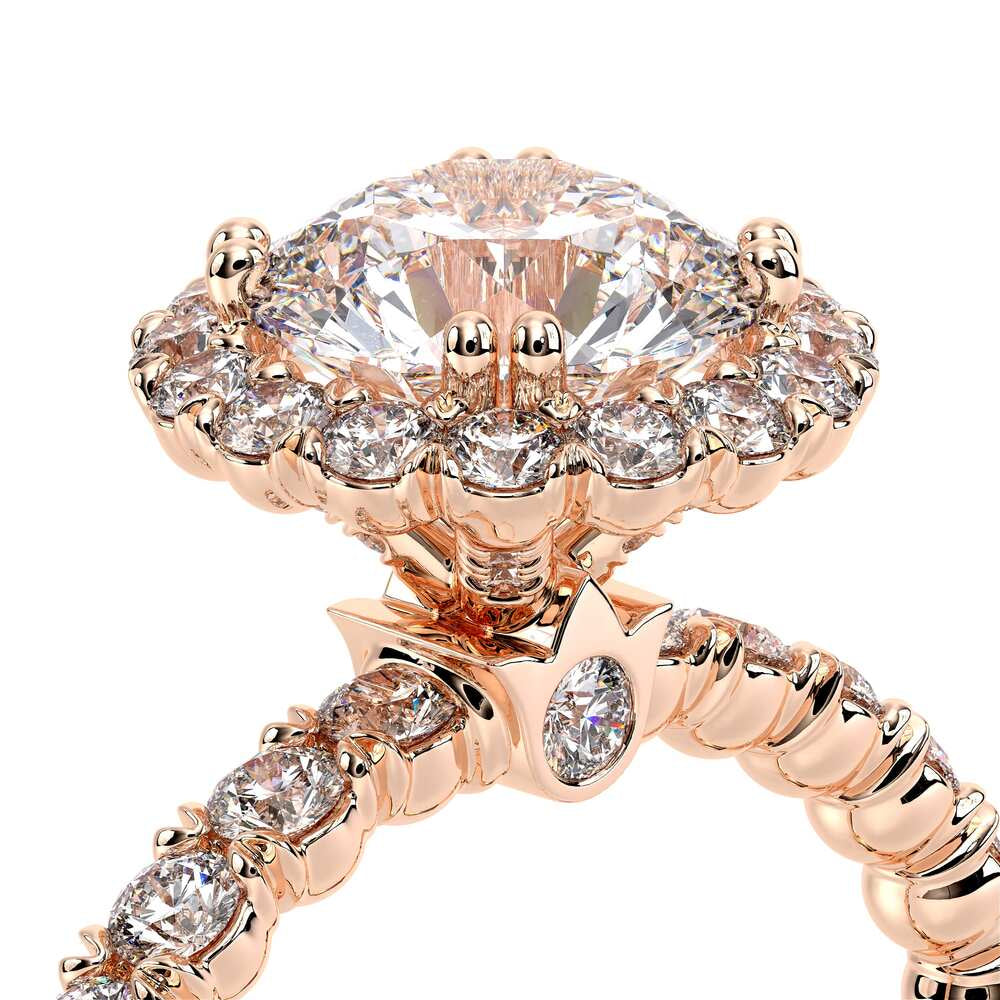 Renaissance-954R18-14K Rose Gold Round