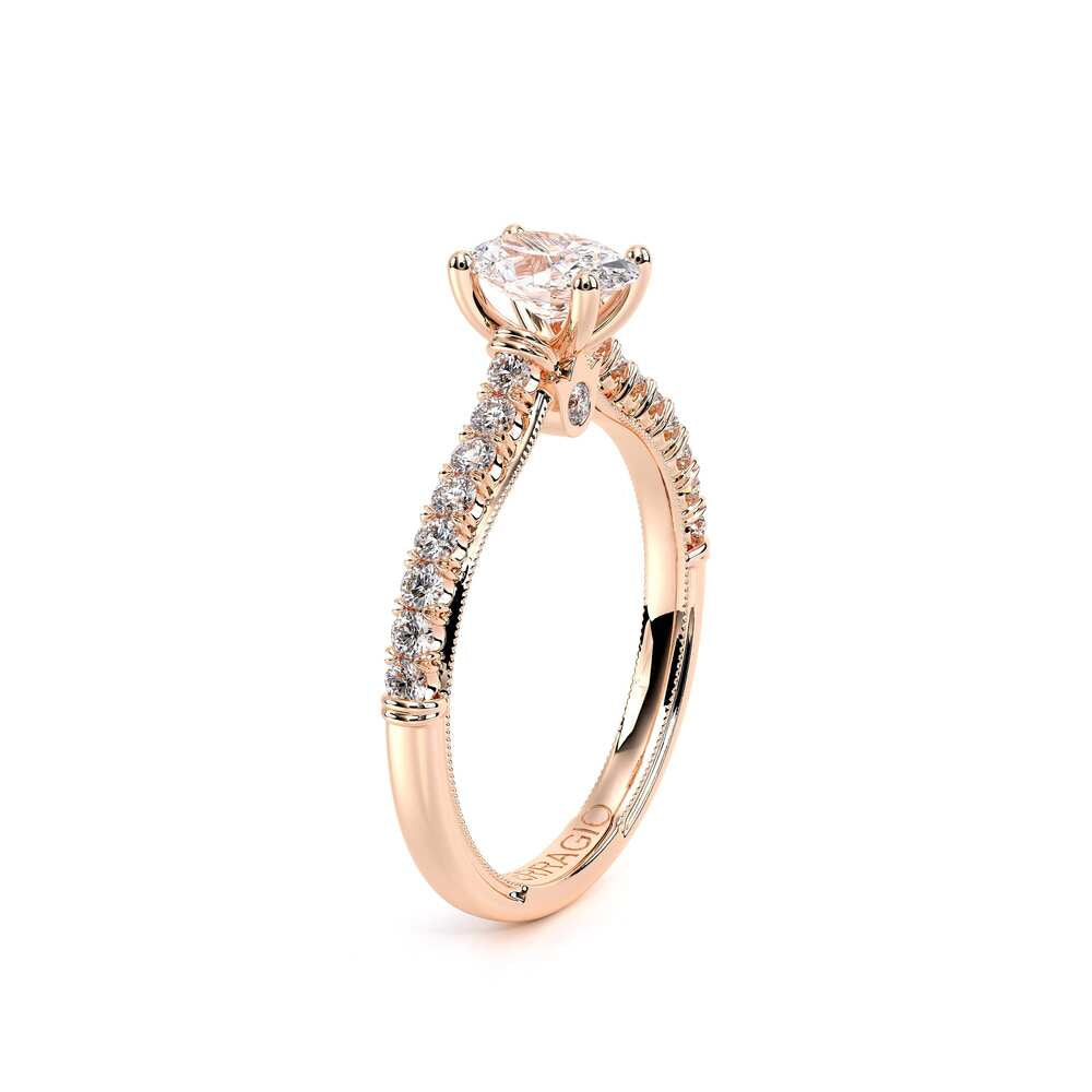 Renaissance-955OV17-18K Rose Gold Oval