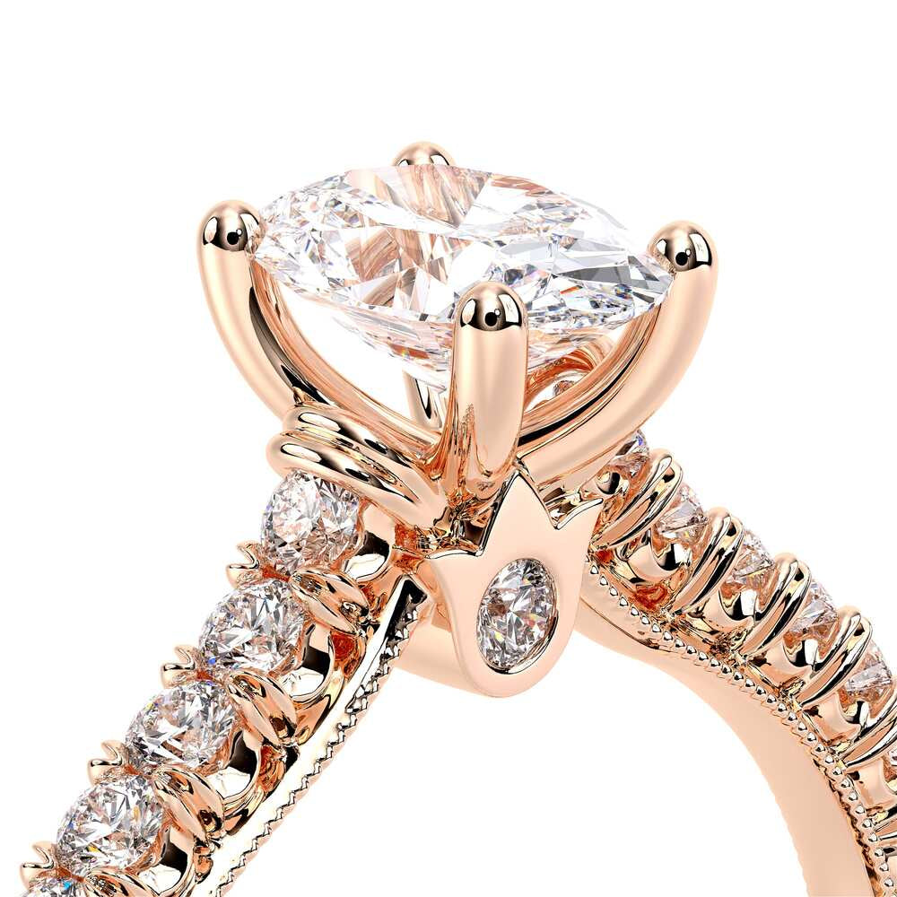 Renaissance-955OV17-18K Rose Gold Oval