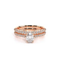 Renaissance-955OV17-14K Rose Gold Oval