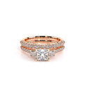 Renaissance-956P15-14K Rose Gold Princess