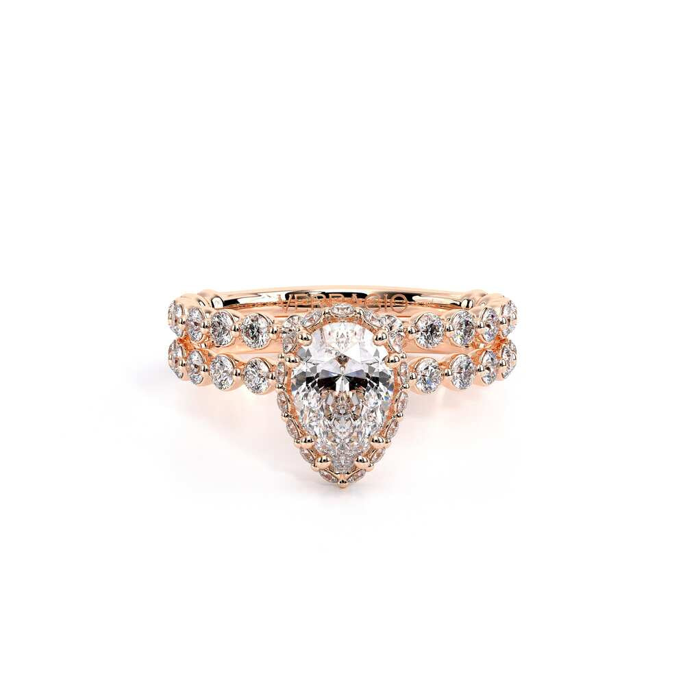 Renaissance-984PEAR20-14K Rose Gold Pear