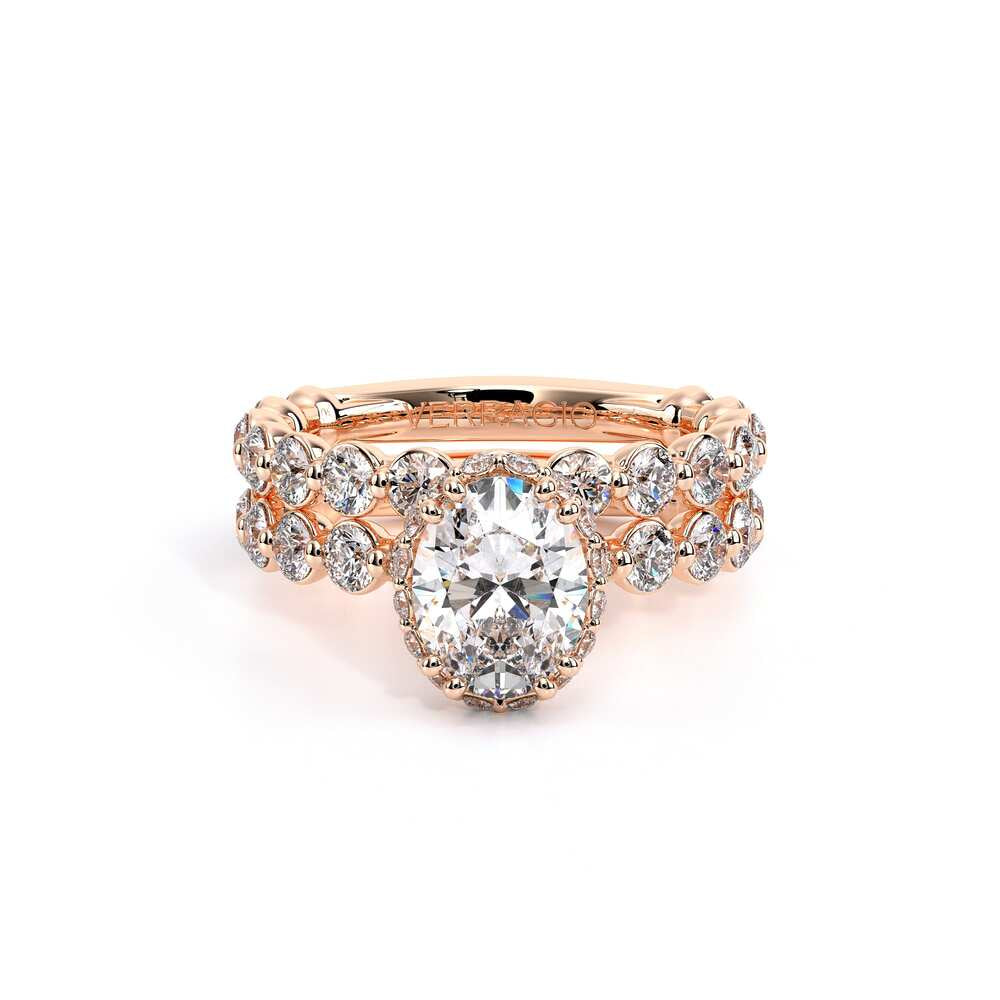 Renaissance-984OV25-18K Rose Gold Oval
