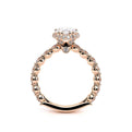 Renaissance-984PEAR25-18K Rose Gold Pear
