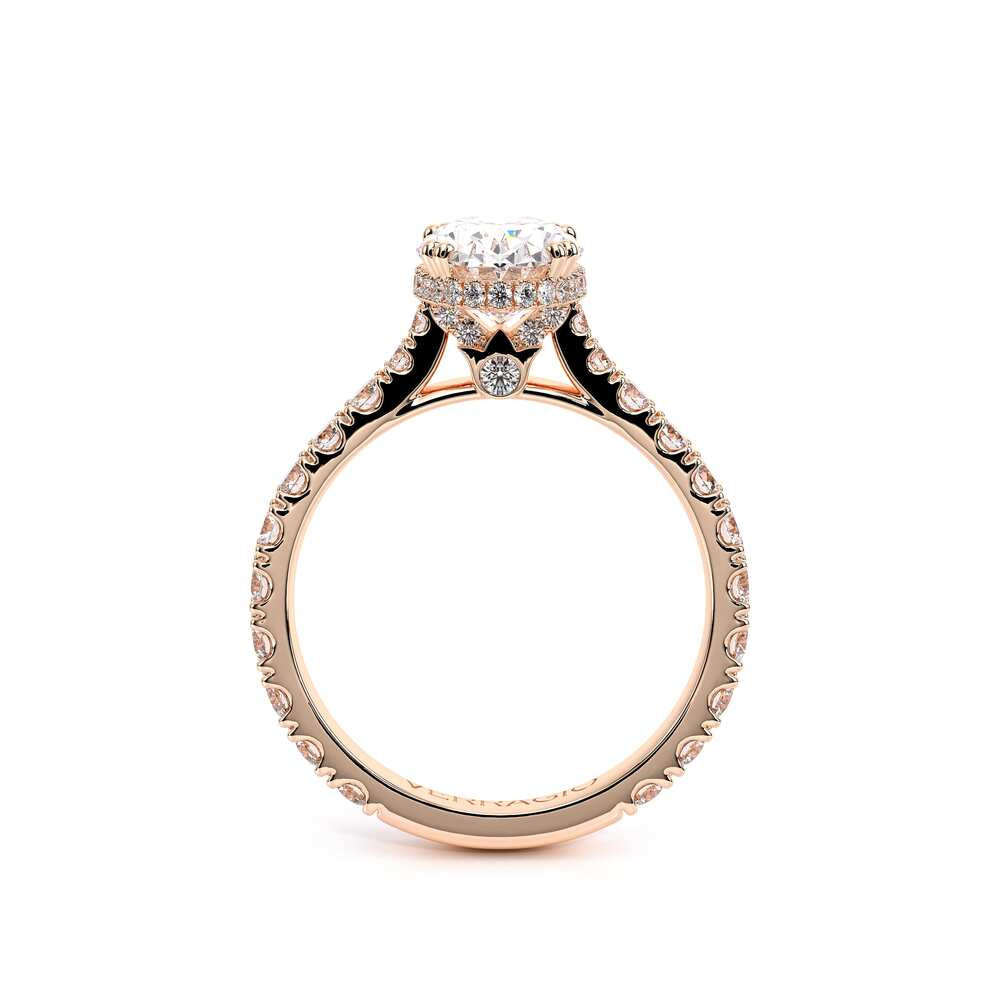 Renaissance-985OV22-14K Rose Gold Oval