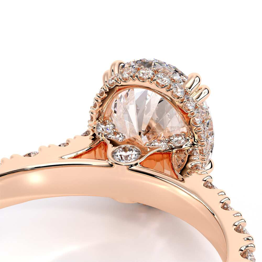 Renaissance-985OV22-18K Rose Gold Oval