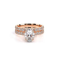 Renaissance-985OV22-18K Rose Gold Oval
