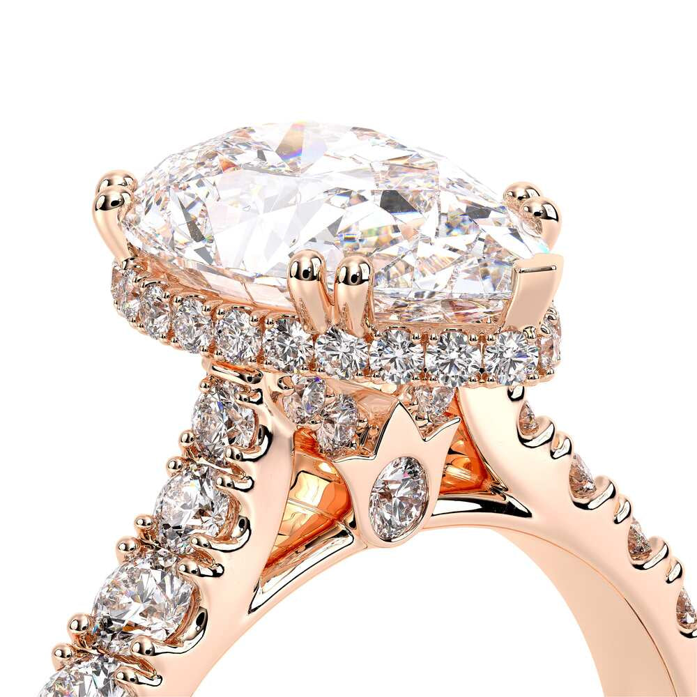 Renaissance-985PEAR22-14K Rose Gold Pear