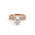 Renaissance-985PEAR22-14K Rose Gold Pear