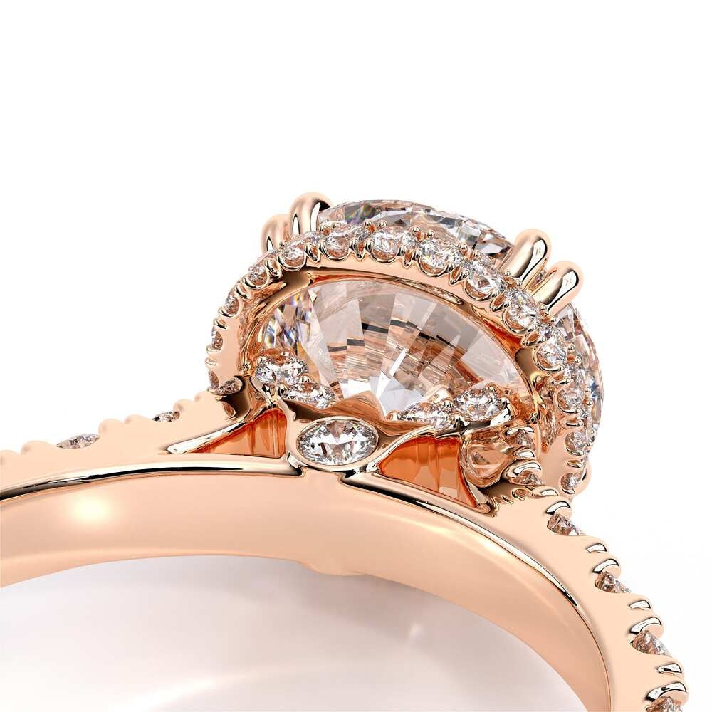 Renaissance-985R22-14K Rose Gold Round
