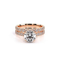 Renaissance-985R22-18K Rose Gold Round