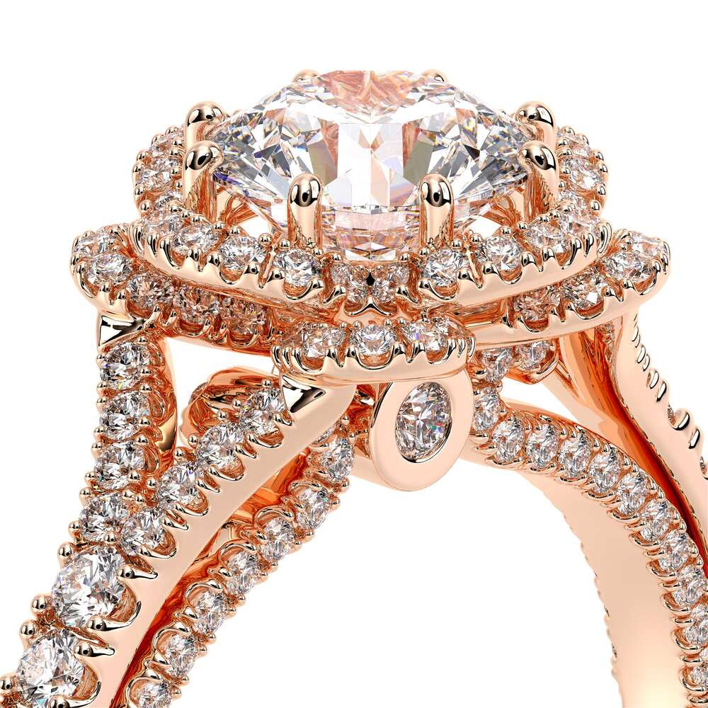 Couture-0444-14k Rose Gold Round