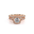 Couture-0444-14k Rose Gold Round