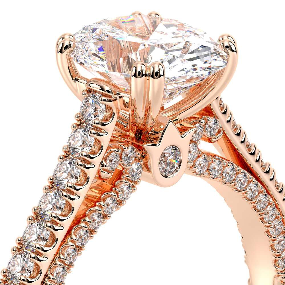 Couture-0452ov-14k Rose Gold Oval