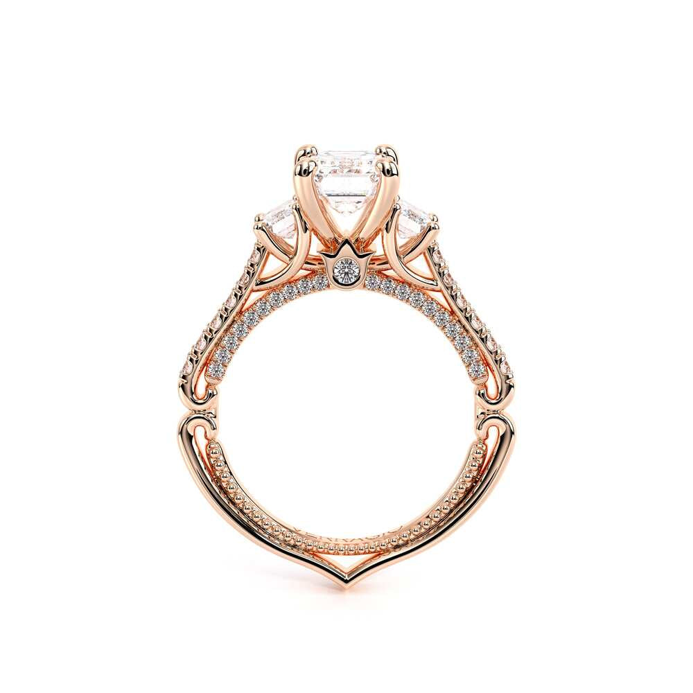 Couture-0470em-18k Rose Gold Emerald