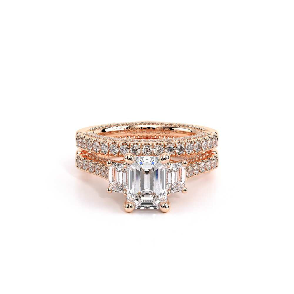 Couture-0470em-14k Rose Gold Emerald