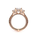 Verragio Three-Stone Princess Engagement Ring