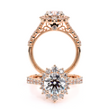 Verragio Halo Round Engagement Ring