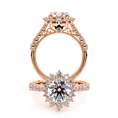 Verragio Halo Round Engagement Ring