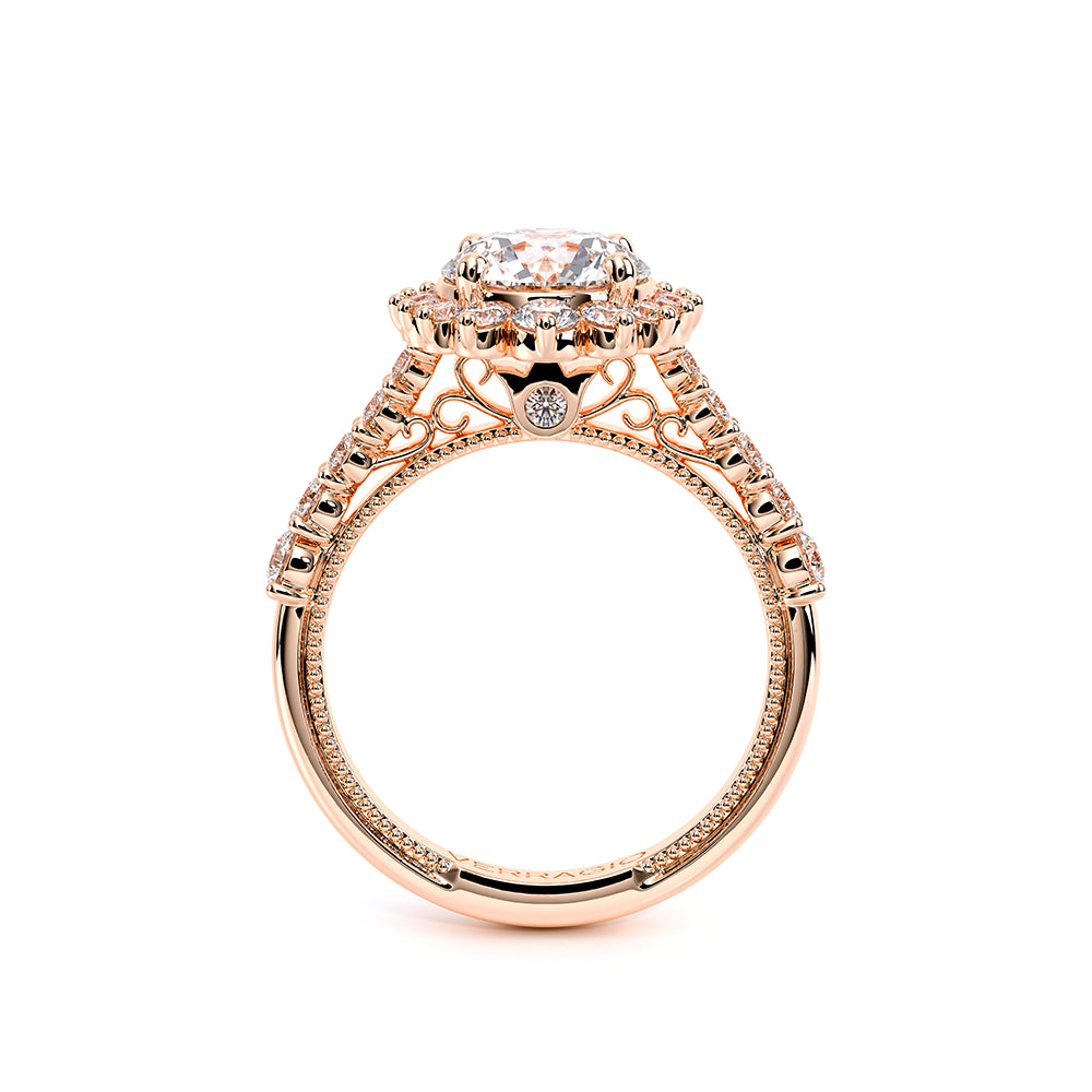 Venetian-5084r-18k Rose Gold Round