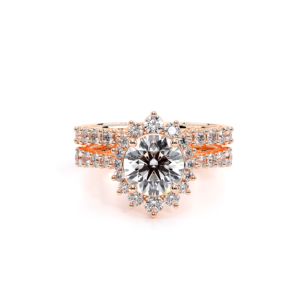 Verragio Halo Round Engagement Ring