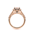 Verragio Halo Princess Engagement Ring