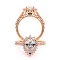 Verragio Halo Pear Engagement Ring