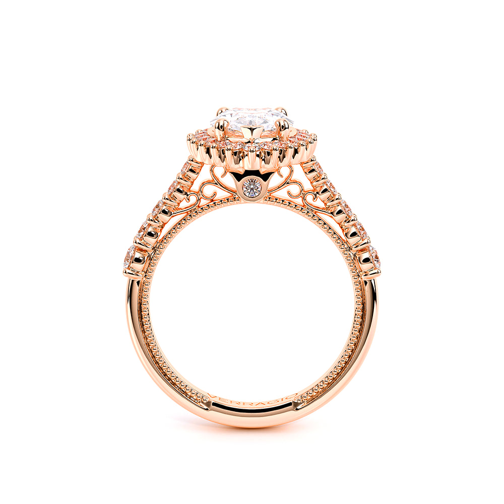 Venetian-5084pear-18k Rose Gold Pear