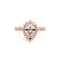 Verragio Halo Pear Engagement Ring