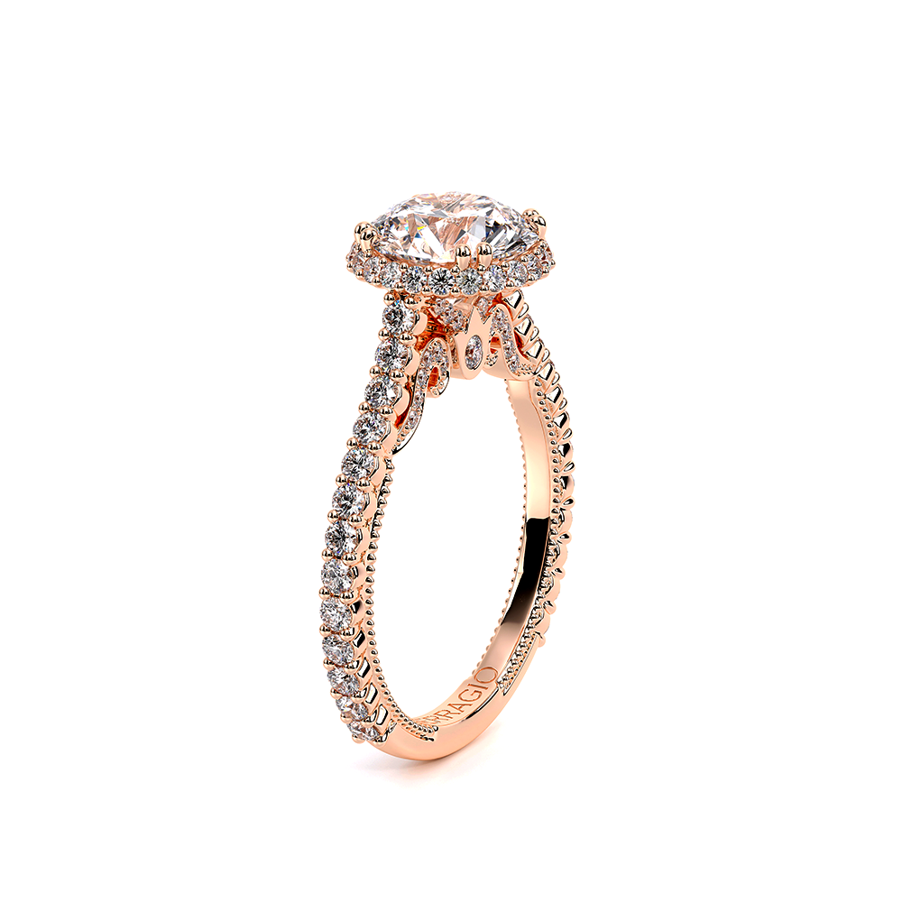 Verragio Halo Round Engagement Ring