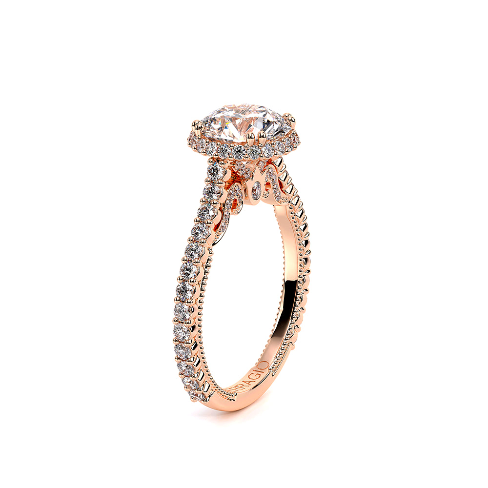 Insignia-7109r-14k Rose Gold Round