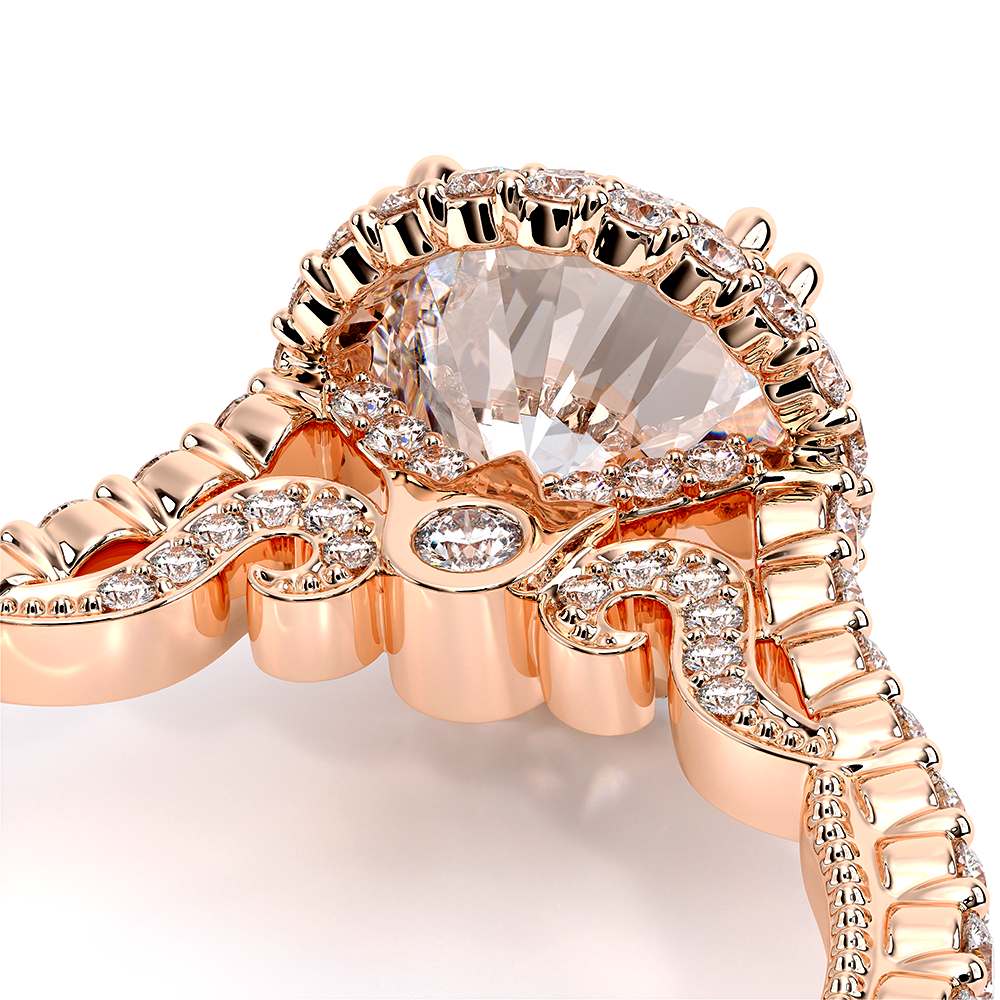 Verragio Halo Round Engagement Ring