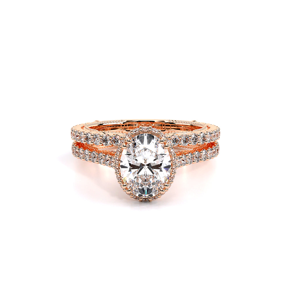 Insignia-7109ov-18k Rose Gold Oval