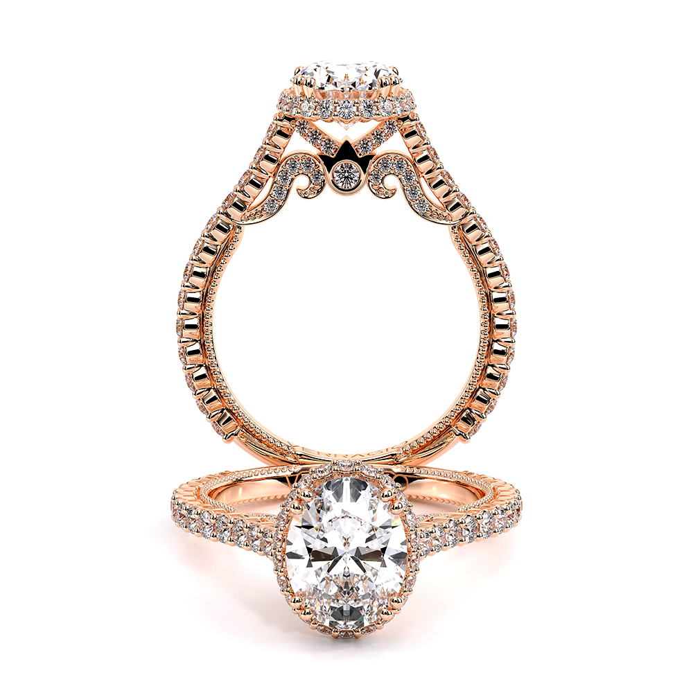 Verragio Halo Oval Engagement Ring