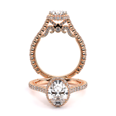 Verragio Halo Oval Engagement Ring