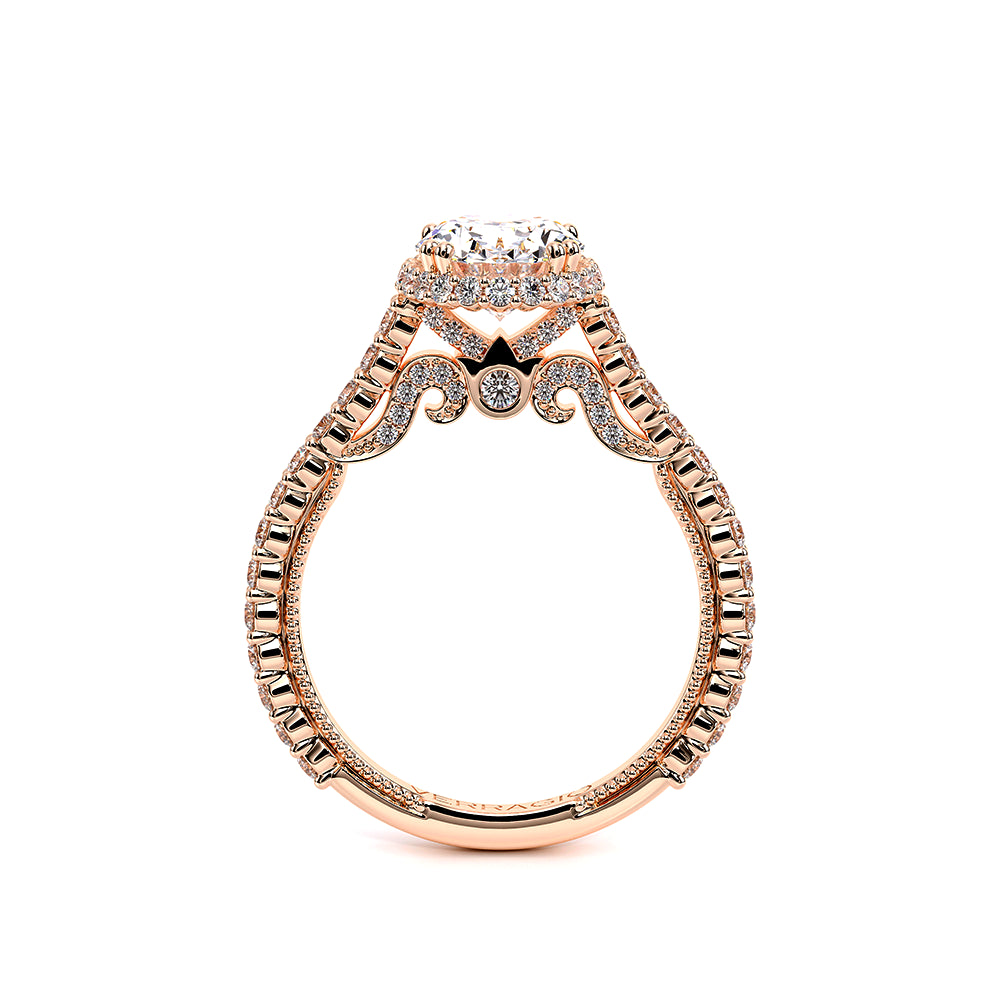 Insignia-7109ov-14k Rose Gold Oval