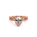 Verragio Halo Pear Engagement Ring