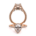 Verragio Halo Pear Engagement Ring