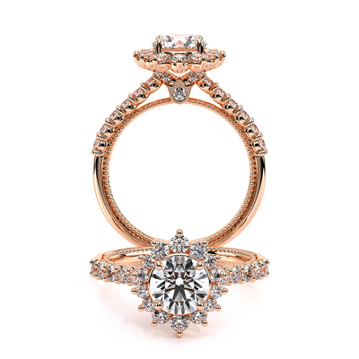 Verragio Halo Round Engagement Ring