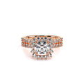 Renaissance-986CU-14K Rose Gold Cushion