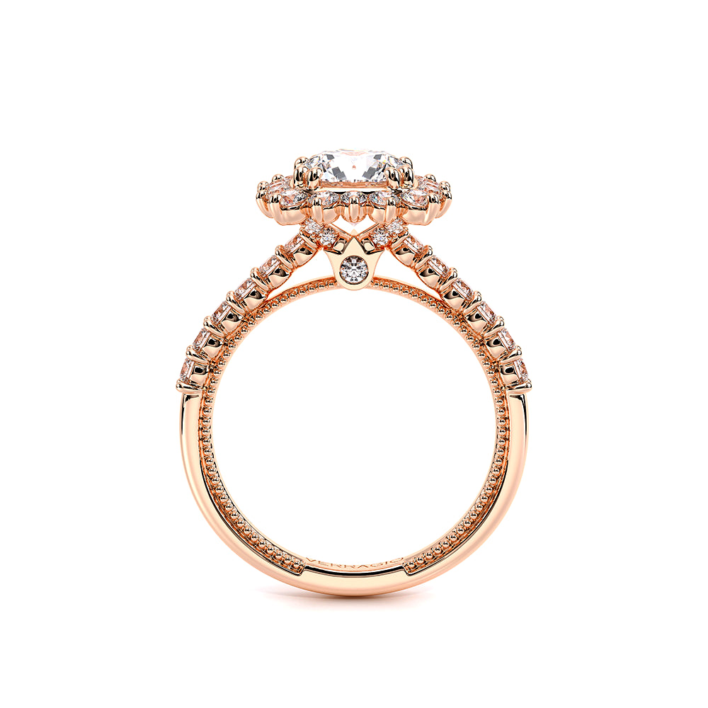 Renaissance-986CU-14K Rose Gold Cushion