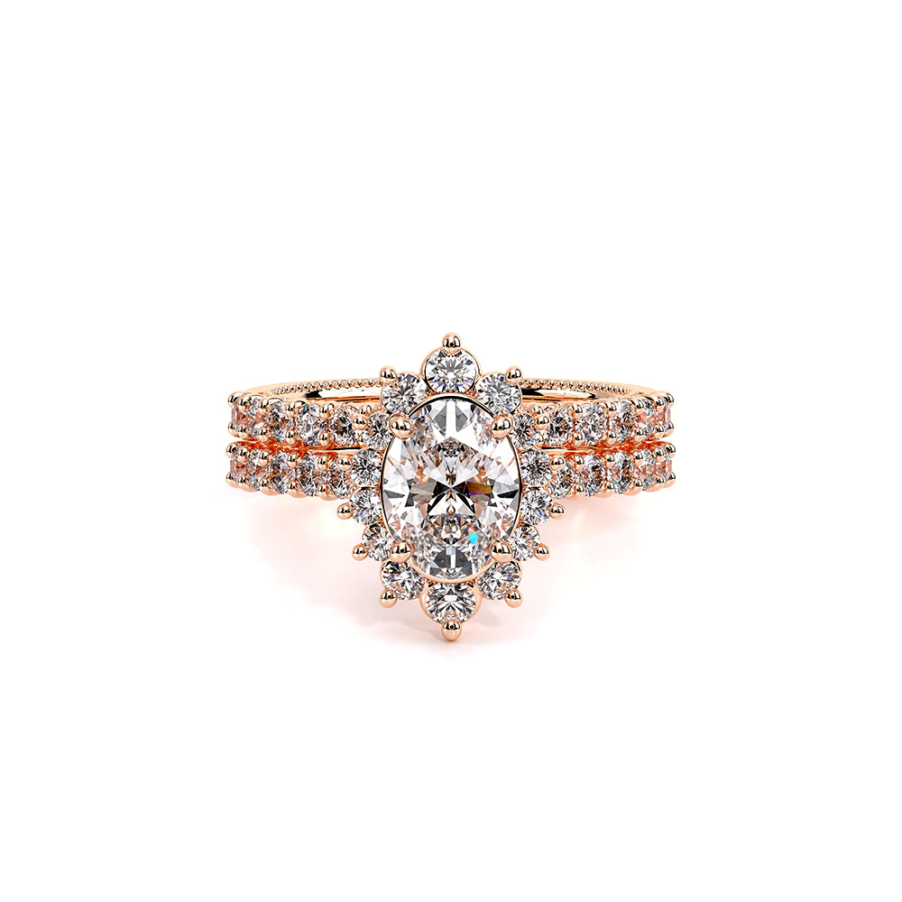 Renaissance-986OV-14K Rose Gold Oval