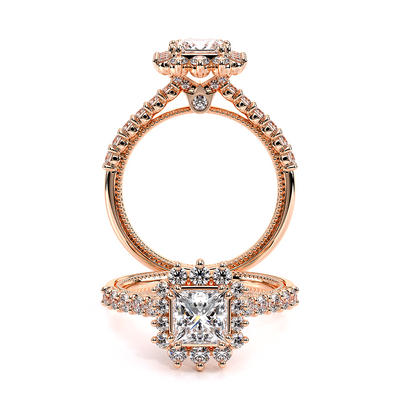 Verragio Halo Princess Engagement Ring
