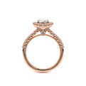 Verragio Halo Pear Engagement Ring