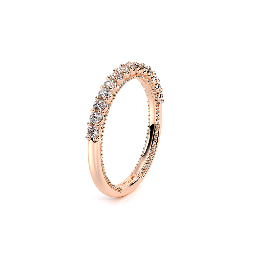 Renaissance-986W-18K Rose Gold Pear