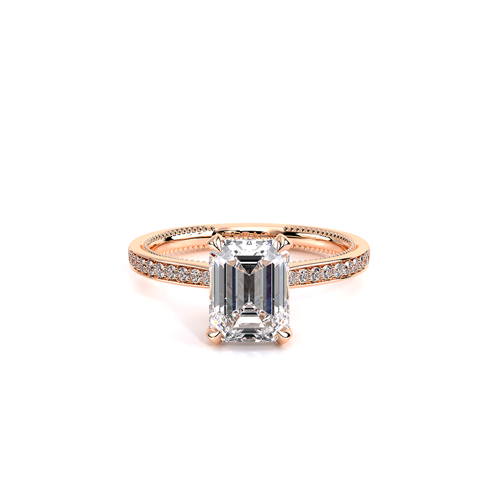 Verragio Solitaire Emerald Engagement Ring