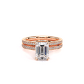 Verragio Solitaire Emerald Engagement Ring